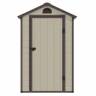 Сарай Wotex Storage-01-1 (бежевый с коричневым) 134x104x204 cм