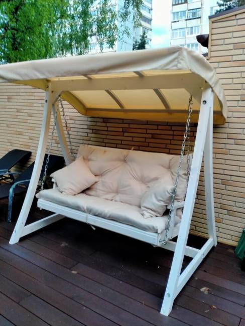 Качели садовые "Леда" Качели садовые "Леда"